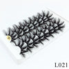 Image of 5/8 Pairs 3D Mink Lashes 25mm Dramatic Volume Eyelashes Mink Natural Long Silk Eyelashes Beauty Makeup Eyelash Extension Tool Shopping