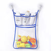 Image of Dinosaur Animal Baby Bath Toys Organizer Kids Tidy Storage Suction Bathroom Bathtub Doll Hanging Bag Basket Mesh Bag Water Toys Shopping