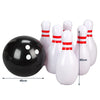 Image of Giant Inflatable Bowling Set For Kids Adults Outdoor Sports Toys Family Lawn Yard Games Parent Child Interactive Game Shopping