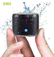 EWA A106 Pro Mini Bluetooth Speaker with Custom Bass Radiator, IPX7 Waterproof, Super Portable Speakers, Travel Case Packed Shopping