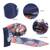 Image of 2020 fashion printed flowers women inner hijabs cap muslim head scarf turban bonnet ready to wear ladies wrap under hijab caps Shopping