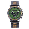 Image of BOBO BIRD Wooden Men Watches Relogio Masculino Top Brand Luxury Stylish Chronograph Military Watch Personalized Gift for Man OEM Shopping