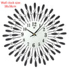 Image of Newly Wall Clock Crystal Sun Modern Style Silent Clocks for Living Room Office Home Decoration digital wall clock Shopping