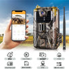 Image of Outdoor 2G SMS MMS SMTP Email Cellular 4K HD 20MP 1080P Wildlife Waterproof Trail Camera Photo Traps Game Cam Night Vision Shopping