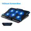 Image of COOLCOLD 17inch Gaming Laptop Cooler Six Fan Led Screen Two USB Port 2600RPM Laptop Cooling Pad Notebook Stand For Laptop Shopping