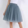 Image of Quality 5 Layers Fashion Tulle Skirt Pleated TUTU Skirts Womens Lolita Petticoat Bridesmaids Midi Skirt Jupe Saias faldas Shopping