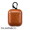 Image of For Airpods 3 Pro 2nd 1 Case Leather Protective Sleeve Earphone Cases Wireless Charging Headphone Cover For Airpods Pro 2 Case Shopping