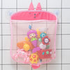 Image of Dinosaur Animal Baby Bath Toys Organizer Kids Tidy Storage Suction Bathroom Bathtub Doll Hanging Bag Basket Mesh Bag Water Toys Shopping