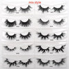 Image of 30/40/100/pairs Visofree Mink Eyelashes with Tray No Box Handmade Natural False Eyelashes Full Strip Lashes Reusable Long lashes Shopping