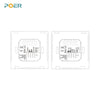 Image of POER WiFi heating Smart Thermostat Temperature Controller for Gas Boiler Electric Underfloor Heating support Alexa 110-220v - Shopping