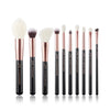 Image of Jessup 10pcs Makeup Brushes set Foundation Powder Definer Shader Eyeshadow Eyeliner Eyebrow Kисти для Mакияжа T223 Shopping