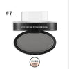 Image of 3 Colors Eyebrow Powder Seal Eyebrow Shadow Set Waterproof Eyebrow Stamp Straight Curved Shape Brow Stamp Powder Palette Stamper Shopping