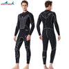 Image of Full-body Men 3mm Neoprene Wetsuit Surfing Swimming Diving Suit Triathlon Wet Suit for Cold Water Scuba Snorkeling Spearfishing Shopping