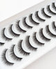 Image of Lashes 5/10 Pairs 3D Faux Mink Eyelashes Fluffy Soft Natural Long False Eyelashes Eyelashes Reusable Eyelashes free shipping Shopping