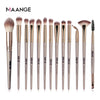 Image of MAANGE Makeup Brushes Pro Pink Brush Set Powder EyeShadow Blending Eyeliner Eyelash Eyebrow Make up Beauty Cosmestic Brushes Shopping