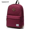 Image of Backpack for Men and Women VASCHY Unisex Classic Water Resistant Rucksack School Backpack 15.6Inch Laptop for TeenageR Shopping