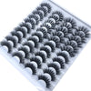 Image of 20 Pairs 18-25 mm 3d Mink Lashes Bulk Faux Thick Long Wispy Natural Mink Lashes Pack Short Wholesales Natural False Eyelashes Shopping