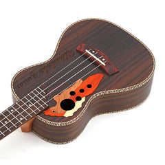 Ukulele 23 Hawaiian Mini Guitar 4 String Instrument Ukelele Rosewood music instrument ukulele 23 Electric Ukulele with Pickup EQ