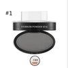 Image of 3 Colors Eyebrow Powder Seal Eyebrow Shadow Set Waterproof Eyebrow Stamp Straight Curved Shape Brow Stamp Powder Palette Stamper Shopping