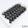 Image of 5/8 Pairs 3D Mink Lashes 25mm Dramatic Volume Eyelashes Mink Natural Long Silk Eyelashes Beauty Makeup Eyelash Extension Tool Shopping