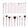 Image of Jessup Professional Makeup Brushes Set 25pcs Natural-Synthetic Foundation Powder Eyeshadow Make up Brush Blushes Black T175 Shopping