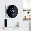 Image of Smart WiFi Touch Thermostat Temperature Wireless Controller For Water/Electric Floor Heating Water/Gas Boiler Works Google Home - Shopping