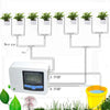 Image of Solar Energy Garden Watering Device Dual-pump Drip Irrigation System Set  Accessories Automatic Use Watering System for Flowers Shopping