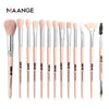 Image of MAANGE Makeup Brushes Pro Pink Brush Set Powder EyeShadow Blending Eyeliner Eyelash Eyebrow Make up Beauty Cosmestic Brushes Shopping