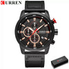 Image of CURREN Fashion Date Quartz Men Watches Top Brand Luxury Male Clock Chronograph Sport Mens Wrist Watch Hodinky Relogio Masculino Shopping