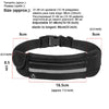 Image of Sport Running Waterproof Fanny Pack Waist Belt Belly Bum Hip For Men Women Bag Male Female Handbag Kangaroo Banano Phone Banana Shopping