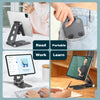 Image of iPad Stand For iPad Pro 11 12.9 inch Tablet Holder For Samsung Xiaomi Huawei Metal Adjustable Folding Mobile Phone Tablet Stand Shopping