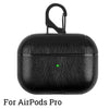 Image of For Airpods 3 Pro 2nd 1 Case Leather Protective Sleeve Earphone Cases Wireless Charging Headphone Cover For Airpods Pro 2 Case Shopping