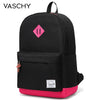 Image of Backpack for Men and Women VASCHY Unisex Classic Water Resistant Rucksack School Backpack 15.6Inch Laptop for TeenageR Shopping