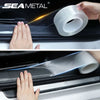 Image of SEAMETAL Car Stickers Door Edge Protector Universal Car Door Sill Sticker Anti Scratch Transparent Film Auto Threshold Guard Shopping