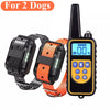 Image of Electric Dog Training Collar Waterproof Dog Bark Collar Pet With Remote Control Rechargeable Anti Barking Device All Size Dogs Shopping