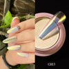 Image of 1g/box Transparent Holo Nail Glitter Mirror Aurora Neon Powders Dust Chameleon Nail Art Chrome Pigment Dipping Powder Decoration Shopping