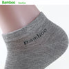 Image of 10 Pairs / Pack Men's Bamboo Fiber Socks Short High Quality New Casual Breatheable Anti-Bacterial Man Ankle Socks Men Shopping