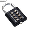 Image of 8 Digits Password Code Combination Padlock Zinc Alloy Suitcase For Luggage Travel Code Smart Lock Code Keyed Anti-thieft Lock Shopping