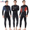 Image of Full-body Men 3mm Neoprene Wetsuit Surfing Swimming Diving Suit Triathlon Wet Suit for Cold Water Scuba Snorkeling Spearfishing Shopping