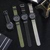 Image of Air Force Field Watch Fabric Strap 24 Hours Display Japan Quartz Movement 42mm Dial Shopping