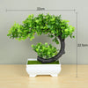 Image of Artificial Plants Bonsai Small Tree Pot Fake Plant Flowers Potted Ornaments For Home Room Table Decoration Hotel Garden Decor Shopping