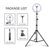 Image of Photo Lights 26cm/10in Circle Ring Light Dimmable Luces LED Selfie USB Plug Lamp For Tiktok Video Studio Light With Tripod Stand Shopping