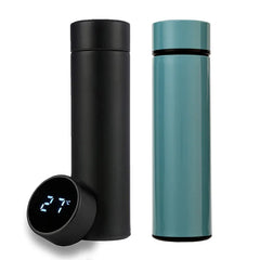 Stainless Steel Smart Water Bottle, Leak Proof, Double Walled, Keep Drink Hot & Cold, LCD Temperature Display Shopping