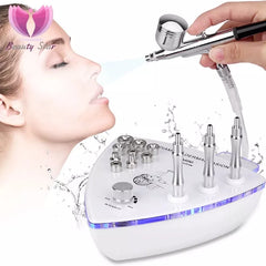 Beauty Star Diamond Microdermabrasion Dermabrasion Machine With Spray Gun Water Spray Vacuum Suction Exfoliation Facial Massage Shopping