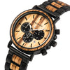 Image of BOBO BIRD Wooden Men Watches Relogio Masculino Top Brand Luxury Stylish Chronograph Military Watch Personalized Gift for Man OEM Shopping