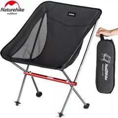 Naturehike Folding Chair Ultralight Aluminium Alloy Beach Chairs Outdoor Portable Mini Furniture Camping/Hiking/Picnic/Fishing Shopping