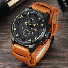 Curren Men Watches Man Clock 2018 Top Brand Luxury Army Military Steampunk Sports Male Quartz-Watch Men Hodinky Relojes Hombre Shopping