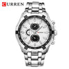 Image of CURREN 8023 Quartz Watch Men Waterproof Sport Military Watches Mens Business Stainless Steel Wristwatch Male Clock reloj hombre Shopping