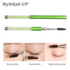 Image of Rhinestone Lash Brush Reusable Eyelash Brushes Mascara Wand Applicator Eyelash Extension Makeup Tool Shopping