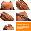 Image of JEEP BULUO Multi-function Business Handbags Men New Man's Shoulder Bag Large Capacity Leather Messenger Bag Crossbody Big Brand Shopping